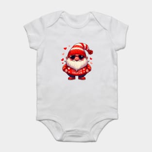 Valentine Gnomes Valentines Day 2024 Baby Bodysuit